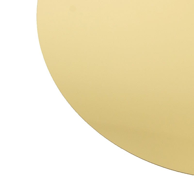 10 Round 10" Decorative Mirror Plastic Charger Plates