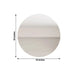 10 Round 10" Decorative Mirror Plastic Charger Plates MIRR_PS_RND_10_SILV