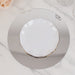 10 Round 10" Decorative Mirror Plastic Charger Plates MIRR_PS_RND_10_SILV