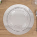 10 Round 10" Decorative Mirror Plastic Charger Plates MIRR_PS_RND_10_SILV