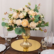 10  Round 13" Mirror Plastic Charger Plates