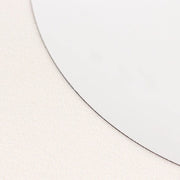 10  Round 13" Mirror Plastic Charger Plates