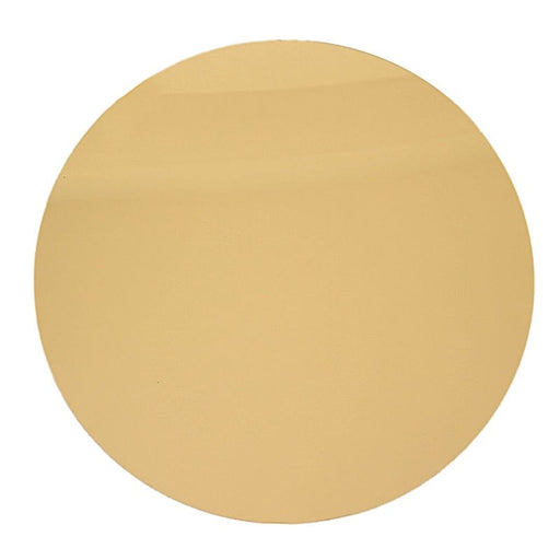 10  Round 13" Mirror Plastic Charger Plates MIRR_PS_RND_13_GOLD