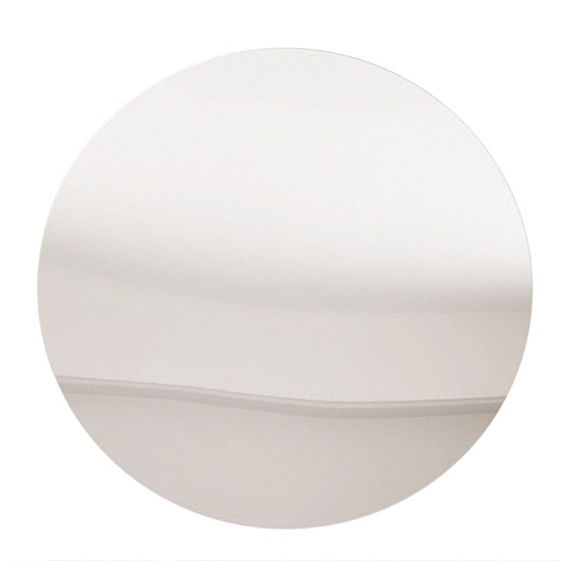 10 Round 14" Decorative Mirror Plastic Charger Plates MIRR_PS_RND_14_SILV