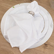 10 Round 14" Decorative Mirror Plastic Charger Plates MIRR_PS_RND_14_SILV