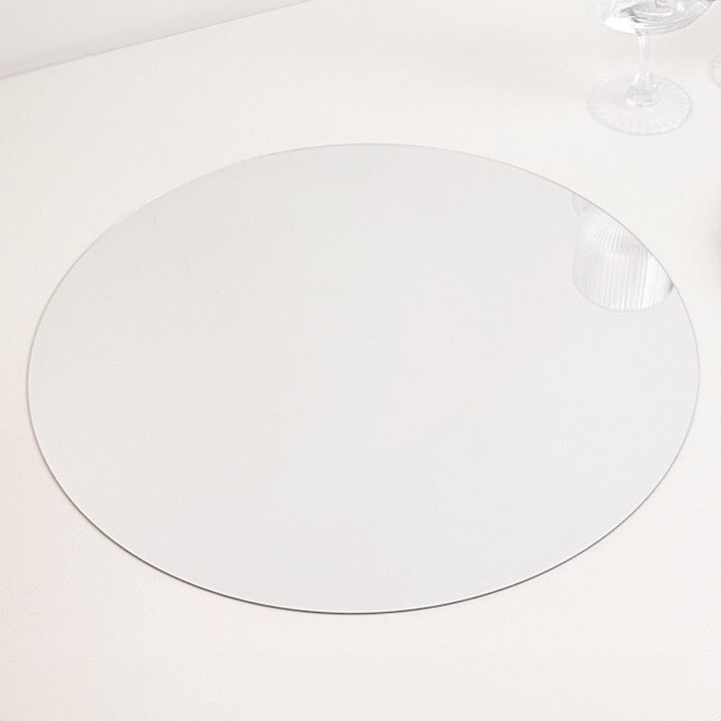 10 Round 16" Decorative Mirror Plastic Charger Plates