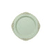10 Round Plastic Salad Dinner Plates with Embossed Baroque Rim - Disposable Tableware DSP_PLR1310_7_SGGD