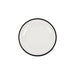 10 Round Plastic Salad Plates with Gold Rim - Disposable Tableware DSP_PLR0012_7_CLBLK