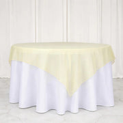 10 Sheer 72" x 72" Organza Table Overlay