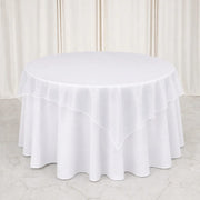 10 Sheer 72" x 72" Organza Table Overlay