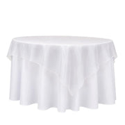 10 Sheer 72" x 72" Organza Table Overlay