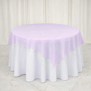 10 Sheer 72" x 72" Organza Table Overlay