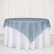 10 Sheer 72" x 72" Organza Table Overlay