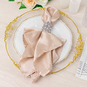 10 Sunflower Diamond Rhinestones Napkin Rings