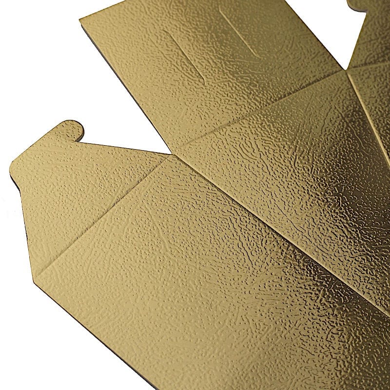 10 Triangle 5" x 3" Cake Slice Paper Boxes with Scalloped Top