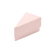 10 Triangle 5" x 3" Cake Slice Paper Boxes with Scalloped Top BOX_5X3L_CAKE06_046
