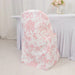 10 White Polyester with French Toile Pattern Folding Chair Covers