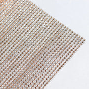 10"x108" Plastic Crystal Rhinestones Table Runner