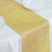10"x108" Shiny Crystal Rhinestone DIY Table Runner - Gold