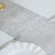 10"x108" Shiny Crystal Rhinestone DIY Table Runner - Gold