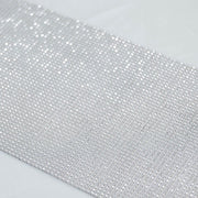 10"x108" Shiny Crystal Rhinestone DIY Table Runner - Gold