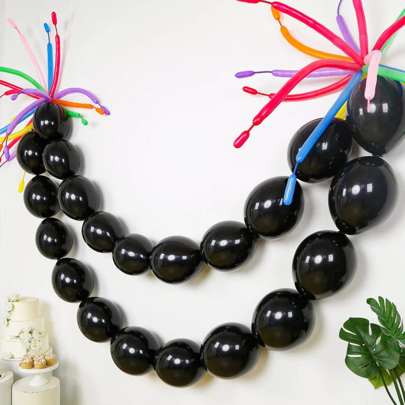 100 Biodegradable Matte Pastel Latex Link Balloons