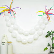 100 Biodegradable Matte Pastel Latex Link Balloons