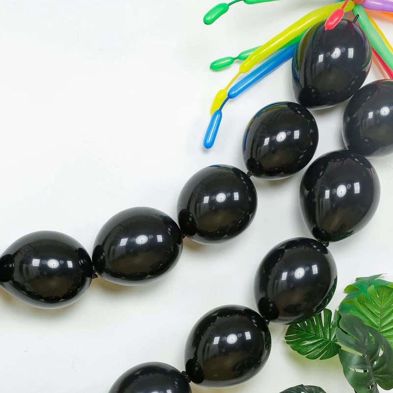 100 Biodegradable Matte Pastel Latex Link Balloons