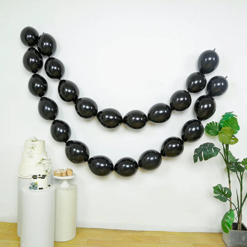100 Biodegradable Matte Pastel Latex Link Balloons