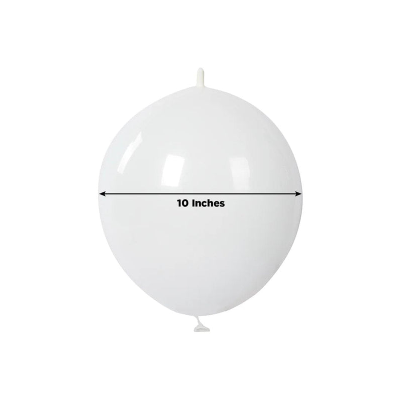 100 Biodegradable Matte Pastel Latex Link Balloons