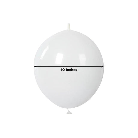 100 Biodegradable Matte Pastel Latex Link Balloons