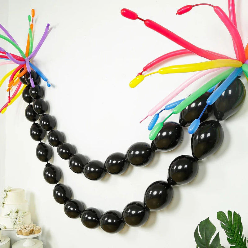 100 Biodegradable Matte Pastel Latex Link Balloons