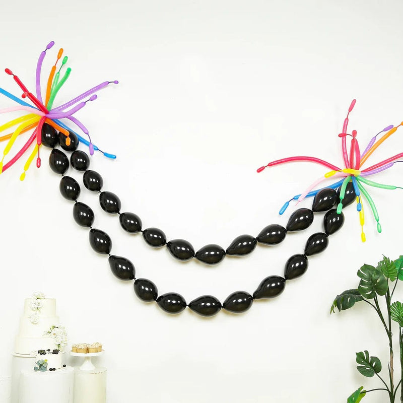 100 Biodegradable Matte Pastel Latex Link Balloons