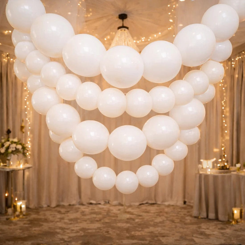 100 Biodegradable Matte Pastel Latex Link Balloons