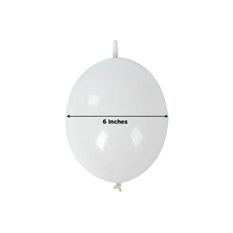 100 Biodegradable Matte Pastel Latex Link Balloons