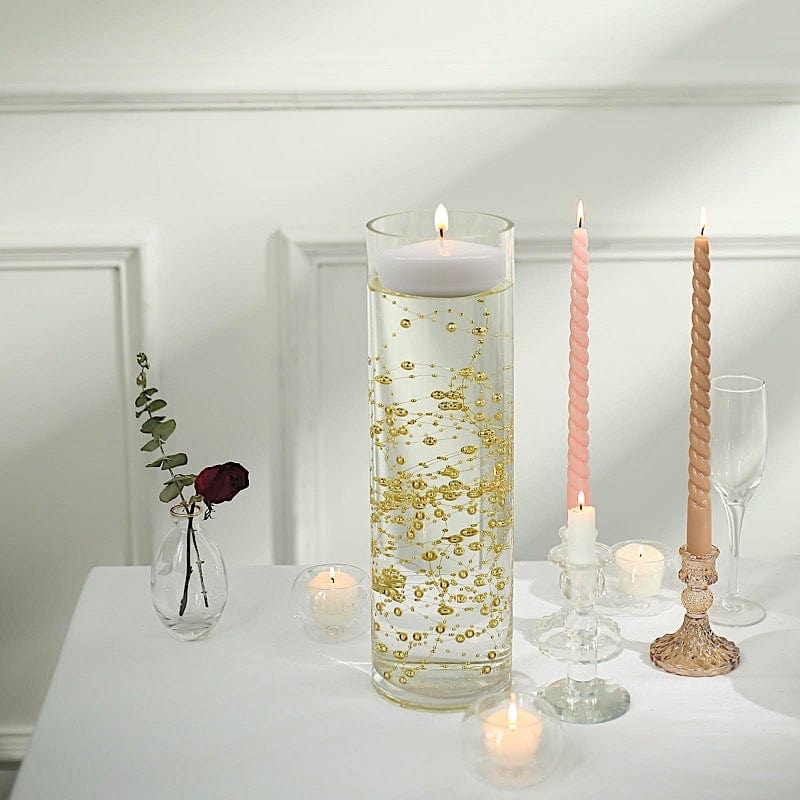 100 ft Artificial DIY Craft Fishing Line Pearl Chains String Beads Garland Roll