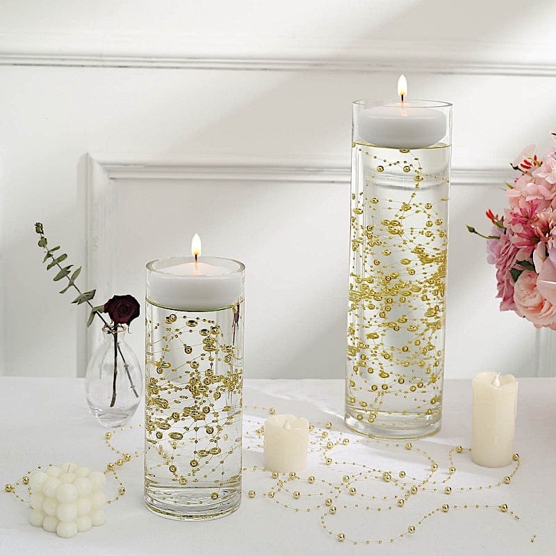 100 ft Artificial DIY Craft Fishing Line Pearl Chains String Beads Garland Roll