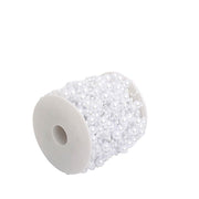 100 ft Artificial DIY Craft Fishing Line Pearl Chains String Beads Garland Roll
