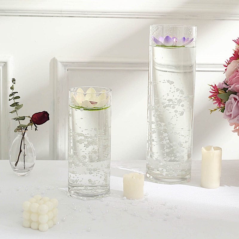 100 ft Artificial DIY Craft Fishing Line Pearl Chains String Beads Garland Roll