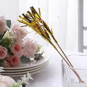 100 pcs 9" Firework Cupcake Toppers Foil Frills Bamboo Cocktail Sticks