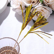 100 pcs 9" Firework Cupcake Toppers Foil Frills Bamboo Cocktail Sticks