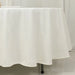 108" Cotton Blend Round Tablecloth for Weddings and Events