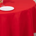 108" Cotton Blend Round Tablecloth for Weddings and Events