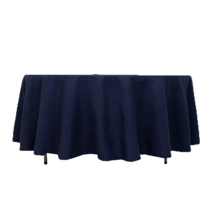 108" Cotton Blend Round Tablecloth for Weddings and Events