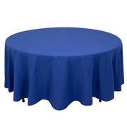 108" Cotton Blend Round Tablecloth for Weddings and Events