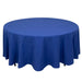108" Cotton Blend Round Tablecloth for Weddings and Events