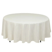108" Cotton Blend Round Tablecloth for Weddings and Events