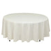 108" Cotton Blend Round Tablecloth for Weddings and Events