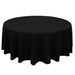 108" Cotton Blend Round Tablecloth for Weddings and Events