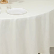 108" Cotton Blend Round Tablecloth for Weddings and Events